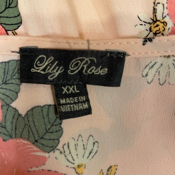 Lily Grace Large Floral Print Jumper Size XXL NWT - Picture 4 of 8